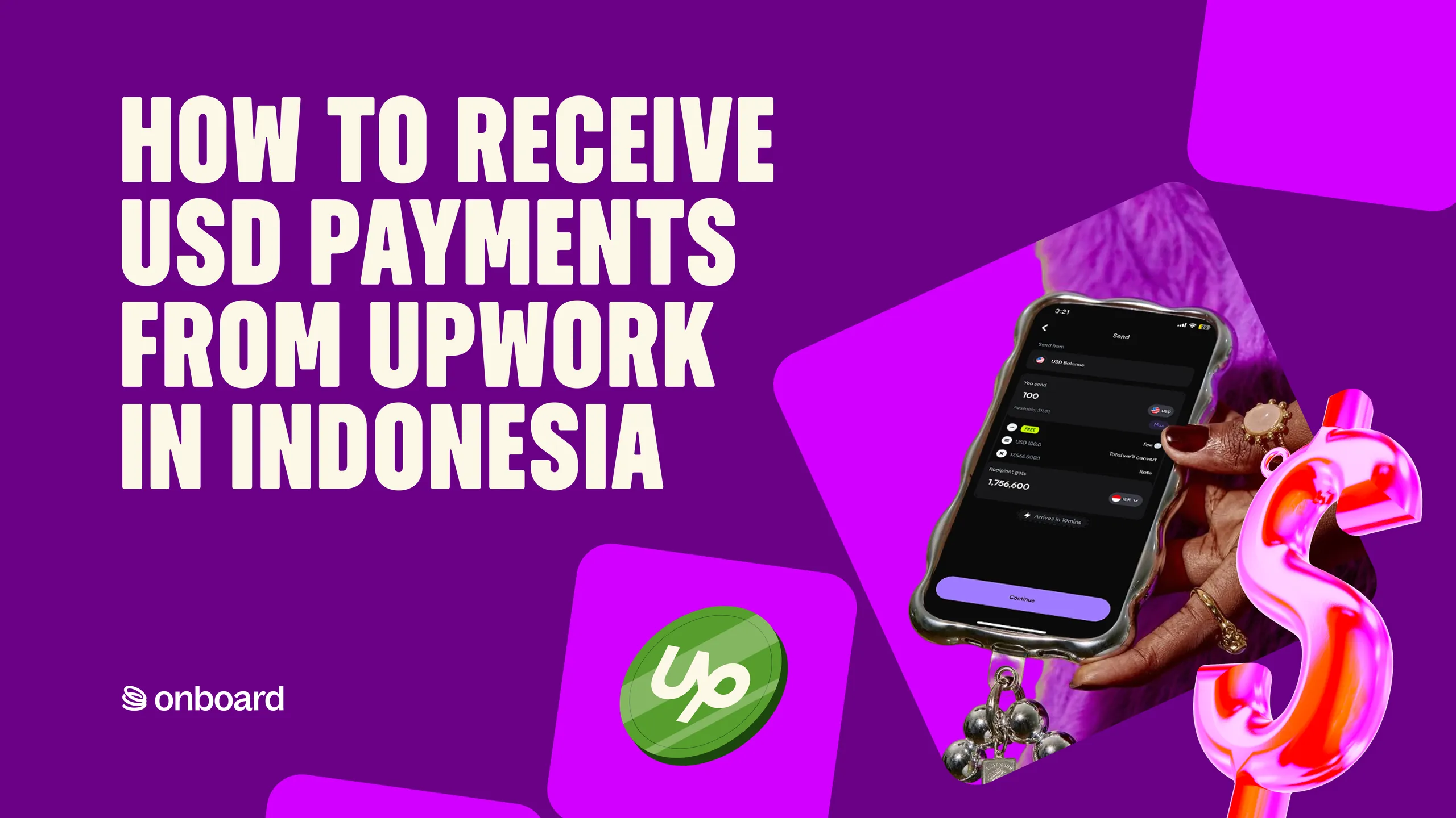 How to Receive USD Payments from Upwork in Indonesia